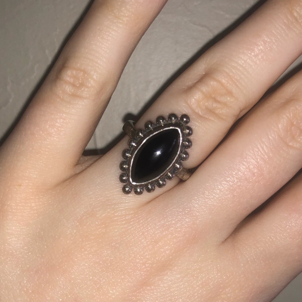 James Avery Black Marquise Style Ring 🤩